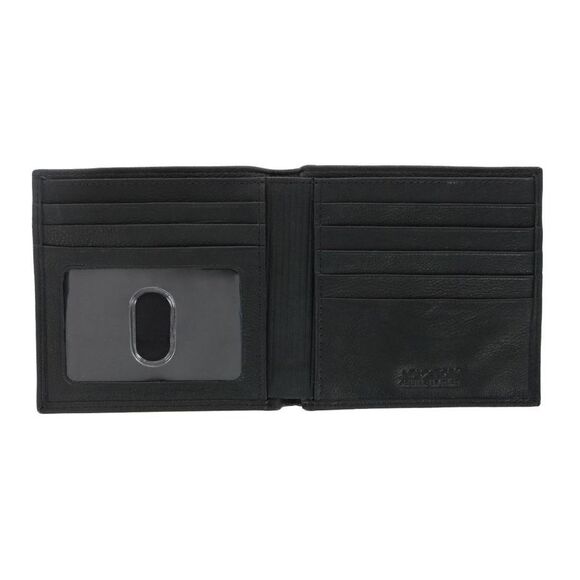 Buxton Men's Dakota Leather RFID Cardex Hipster Wallet - Picture 3 of 3